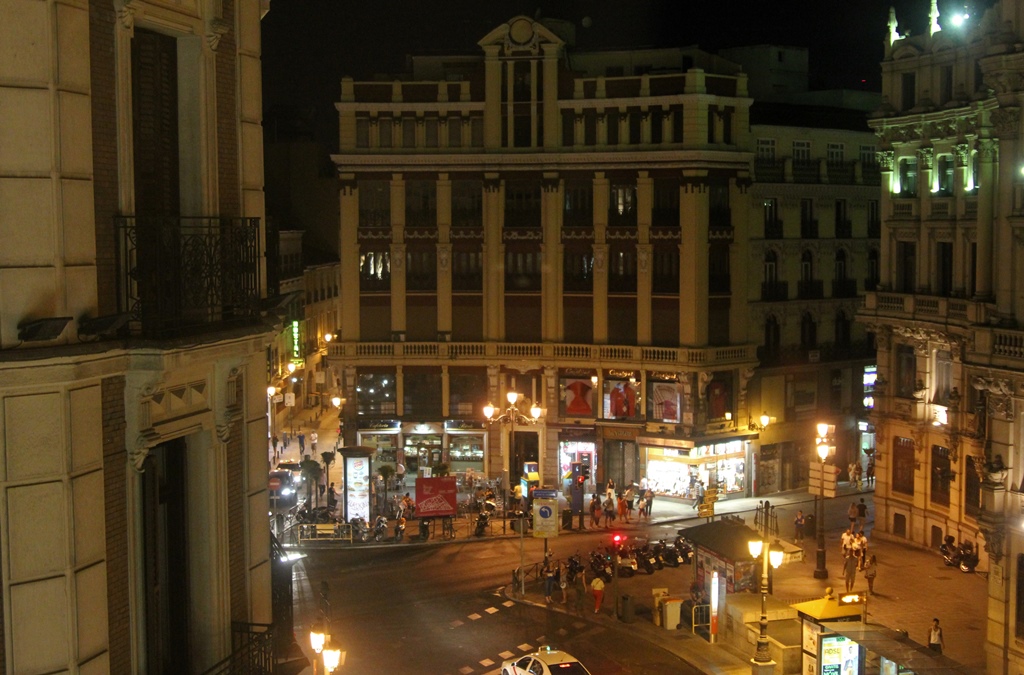 Plaza de Canalejas After Dark